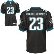 Wholesale Cheap Eagles #23 Rodgers-Cromartie Black Stitched NFL Jersey