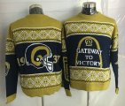 Wholesale Cheap Nike Rams Men's Ugly Sweater