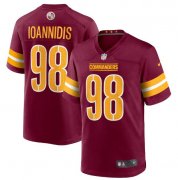 Wholesale Cheap Men's Washington Commanders #98 Matt Ioannidis 2022 Burgundy Game Stitched Jersey