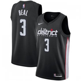 Wholesale Cheap Nike NBA Washington Wizards #3 Bradley Beal Jersey 2018-19 New Season City Edition Jersey