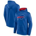 Wholesale Cheap Men's Buffalo Bills Royal On The Ball Pullover Hoodie