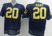 Wholesale Cheap Michigan Wolverines #20 Mike Hart Navy Blue Jersey