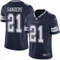 Wholesale Cheap Nike Cowboys #21 Deion Sanders Navy Blue Team Color Youth Stitched NFL Vapor Untouchable Limited Jersey