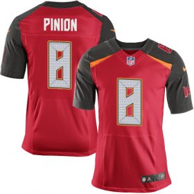 Wholesale Cheap Nike Buccaneers #8 Bradley Pinion Red Team Color Men\'s Stitched NFL Vapor Untouchable Elite Jersey