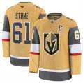 Men's Vegas Golden Knights #61 Mark Stone Gold 2024-25 Home Stitched Hockey Jersey