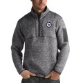 Wholesale Cheap Winnipeg Jets Antigua Fortune Quarter-Zip Pullover Jacket Black