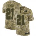 Wholesale Cheap Nike Bills #21 Jordan Poyer Camo Men's Stitched NFL Limited 2018 Salute To Service Jersey