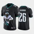 Cheap Philadelphia Eagles #26 Miles Sanders Nike Team Hero 3 Vapor Limited NFL 100 Jersey Black