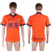 Wholesale Cheap Real Sociedad Blank Away Soccer Club Jersey