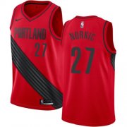 Wholesale Cheap Blazers #27 Jusuf Nurkic Red Basketball Swingman Statement Edition Jersey