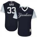 Wholesale Cheap Yankees #33 Greg Bird Navy 