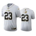 Wholesale Cheap Buffalo Bills #23 Micah Hyde Men's Nike White Golden Edition Vapor Limited NFL 100 Jersey