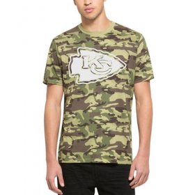 Wholesale Cheap Men\'s Kansas City Chiefs \'47 Camo Alpha T-Shirt