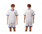 Wholesale Cheap Honduras Blank White Home Soccer Country Jersey