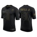 Wholesale Cheap Men's Tampa Bay Buccaneers #31 Antoine Winfield Jr Black 2020 Jersey