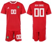 Wholesale Cheap Morocco Personalized Home Soccer Country Jersey