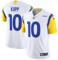 Wholesale Cheap Nike Rams 10 Cooper Kupp White Vapor Untouchable Limited Jersey