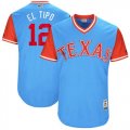 Wholesale Cheap Rangers #12 Rougned Odor Light Blue 