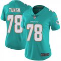 Wholesale Cheap Nike Dolphins #78 Laremy Tunsil Aqua Green Team Color Women's Stitched NFL Vapor Untouchable Limited Jersey