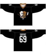 Wholesale Sudbury Bulldogs #69 Shore Black Hockey Jersey