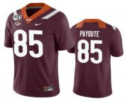 Wholesale Cheap Men's Virginia Tech Hokies #95 Jaden Payoute Maroon 150th College Football Nike Jersey