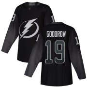 Cheap Adidas Lightning #19 Barclay Goodrow Black Alternate Authentic Stitched NHL Jersey