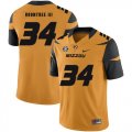 Wholesale Cheap Missouri Tigers 34 Larry Rountree III Gold Nike College Football Jersey