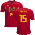 Wholesale Cheap Belgium #15 Meunier Home Kid Soccer Country Jersey