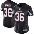 Wholesale Cheap Nike Cardinals #36 Budda Baker Black Alternate Women's Stitched NFL Vapor Untouchable Limited Jersey