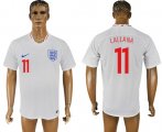 Wholesale Cheap England #11 Lallana Home Thai Version Soccer Country Jersey