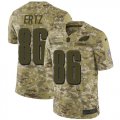 Wholesale Cheap Nike Eagles #86 Zach Ertz Camo Men's Stitched NFL Limited 2018 Salute To Service Jersey