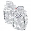 Men's Kansas City Chiefs 2024 Arctic Camo Salute To Service Club Fleece Pullover Hoodie