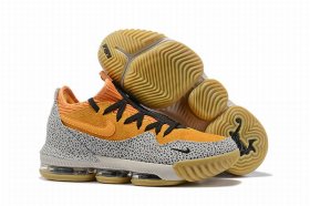 Wholesale Cheap Nike Lebron James 16 Air Cushion Low Shoes Orange Spot