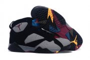 Wholesale Cheap Air Jordan 7 Bordeaux Shoes Bordeaux Black/gray-red-blue