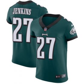 Wholesale Cheap Nike Eagles #27 Malcolm Jenkins Midnight Green Team Color Men\'s Stitched NFL Vapor Untouchable Elite Jersey