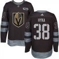 Wholesale Cheap Adidas Golden Knights #38 Tomas Hyka Black 1917-2017 100th Anniversary Stitched NHL Jersey