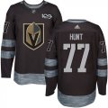 Wholesale Cheap Adidas Golden Knights #77 Brad Hunt Black 1917-2017 100th Anniversary Stitched NHL Jersey