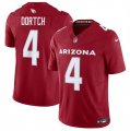 Cheap Men's Arizona Cardinals #4 Greg Dortch Red 2024 F.U.S.E. Vapor Untouchable Limited Stitched Football Jersey