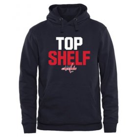 Wholesale Cheap Washington Capitals Top Shelf Pullover Hoodie Navy