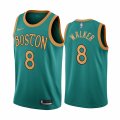 Wholesale Cheap Nike Celtics #8 Kemba Walker Green 2019-20 City Edition NBA Jersey