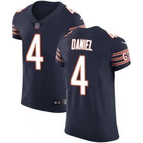 Wholesale Cheap Nike Bears #4 Chase Daniel Navy Blue Team Color Men\'s Stitched NFL Vapor Untouchable Elite Jersey