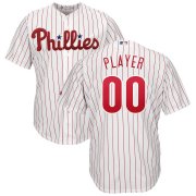 Wholesale Cheap Philadelphia Phillies Majestic Home Cool Base Custom Jersey White