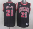 Wholesale Cheap Chicago Bulls #21 Jimmy Butler Revolution 30 Swingman 2014 New Black Jersey