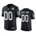 Wholesale Cheap Nike Raiders Custom Black 60th Anniversary Vapor Limited Stitched NFL 100th Season Jersey