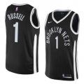 Wholesale Cheap NBA Brooklyn Nets #1 Dangelo Russell Jersey 2017-18 New Season City Edition Jersey