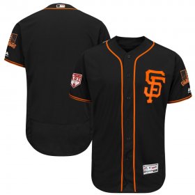 Wholesale Cheap Giants Blank Black 2019 Spring Training Flex Base Stitched MLB Jersey