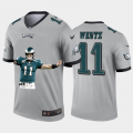 Cheap Philadelphia Eagles #11 Carson Wentz Nike Team Hero Vapor Limited NFL Jersey Grey