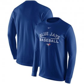 Wholesale Cheap Toronto Blue Jays Nike Practice Long Sleeve T-Shirt Royal