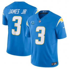 Wholesale Cheap Men\'s Los Angeles Chargers #3 Derwin James Jr. Light Blue 2023 F.U.S.E. With 3-Star C Patch Vapor Untouchable Limited Football Stitched Jersey