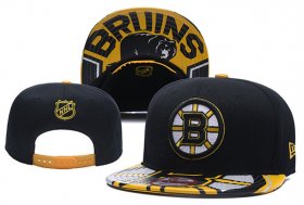 Cheap Boston Bruins Stitched Snapback Hats 004